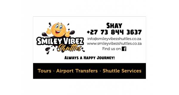 Smiley Vibez Shuttles Knysna Logo